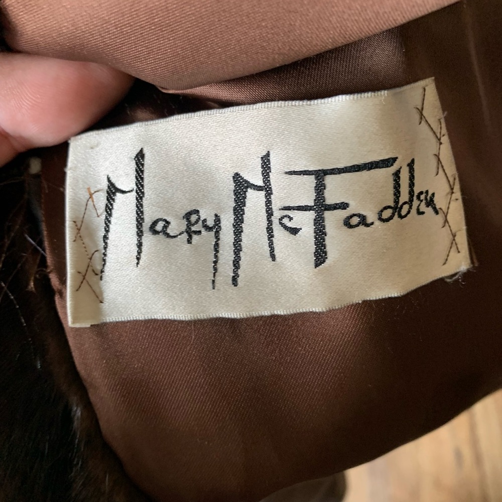 Mink Vintage Mary McFadden Full Length Mink Coat The Fur Vault New York City - Picture 9 of 17